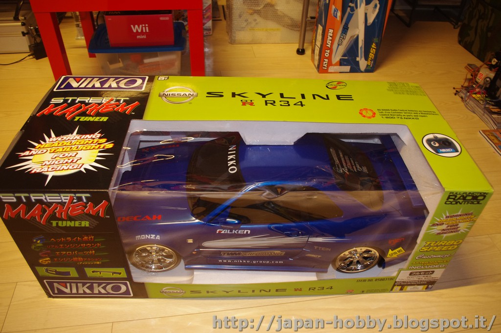 nikko nissan skyline gtr r34