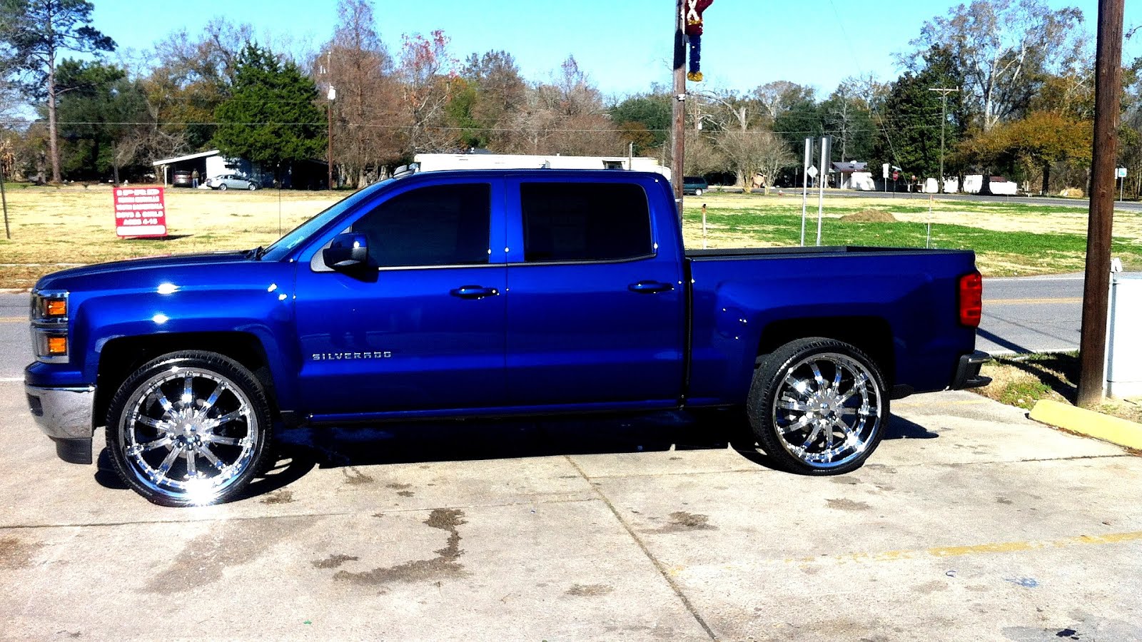 2014 Blue Chevy Silverado - Blue Choices
