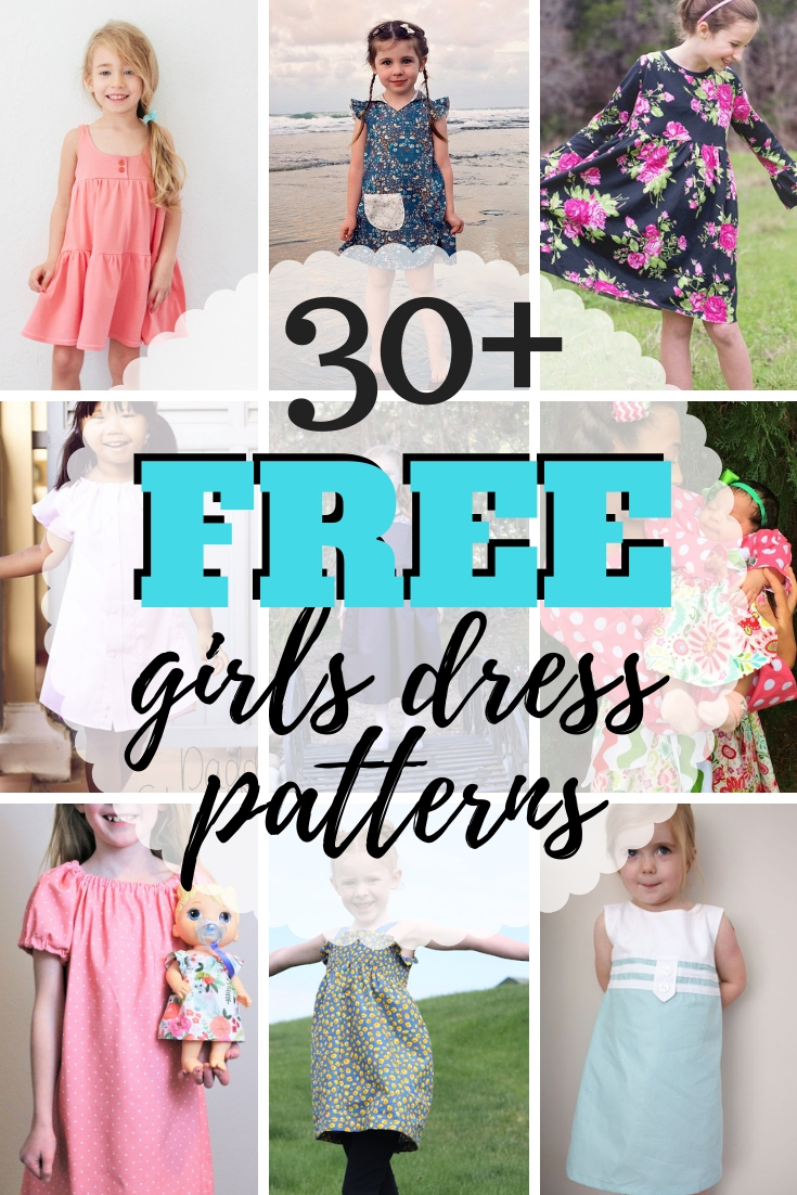 30+ Cute and Free Girls Dress Patterns | Sew Simple Home