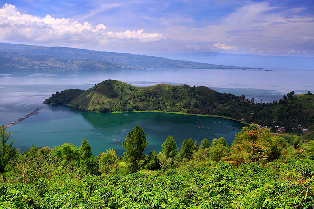 Samosir Island, in the Middle of a Lake