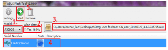 Cara Flash Asus Zenfone 4 (A400CG/T00I) (T00F/T00J) Menggunakan Flashtool Cara Flash Asus Zenfone 4 (A400CG/T00I) (T00F/T00J) Menggunakan Flashtool
