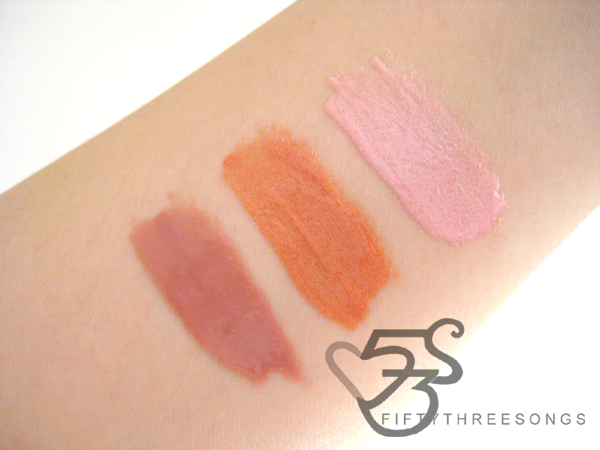 NYX GODDESS OF THE NIGHT LIPGLOSS (SWATCHES)
