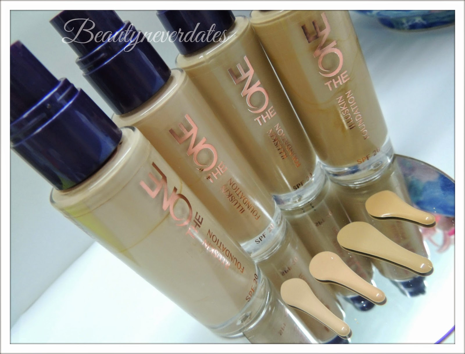 The ONE IlluSkin Foundation Review and Swatches 