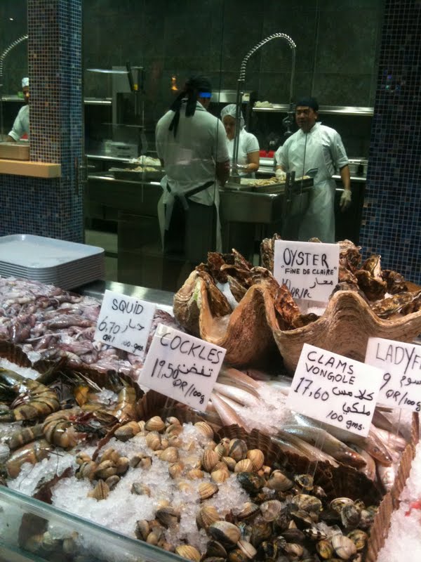 A Little Oryx in Qatar L’wzarr Seafood Market at Katara Cultural Village