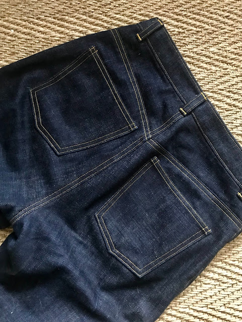 Diary of a Chain Stitcher : Textured Rayon Wilder Top and Dawn Jeans