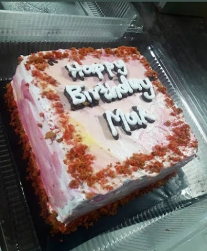 This is my very first birthday cake ever! And I made this for my mom, strawberry sponge cake with fresh cream