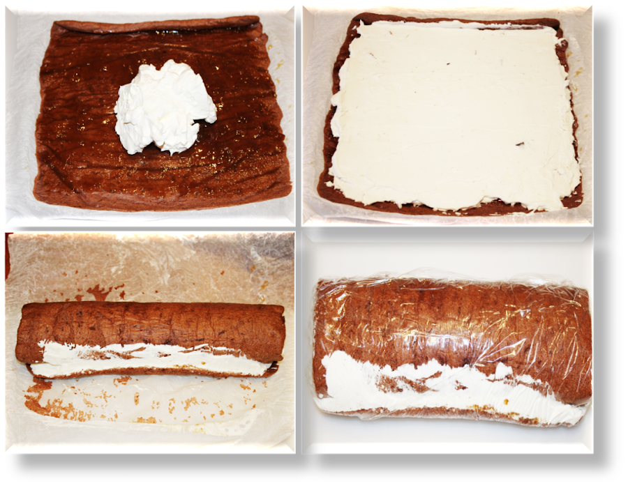 BRACITO DE CHOCOLATE Y NATA (crema de leche)