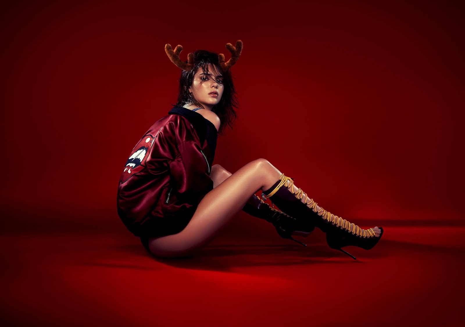 Love magazine Advent Calendar 2016 Photoshoot  Kendall Jenner Fans Page