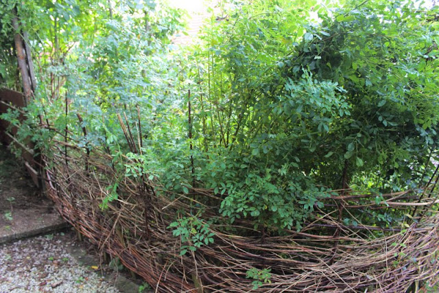 Wildes Gartenglück Flechten mit Weiden