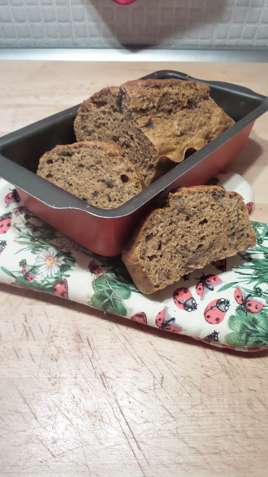 plumcake integrale melanzane e origano