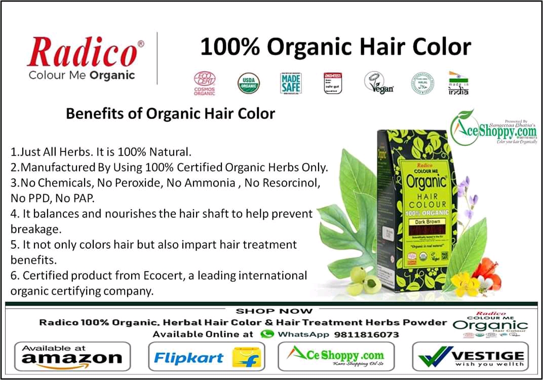 8. Radico Colour Me Organic Hair Color in Blue - wide 7