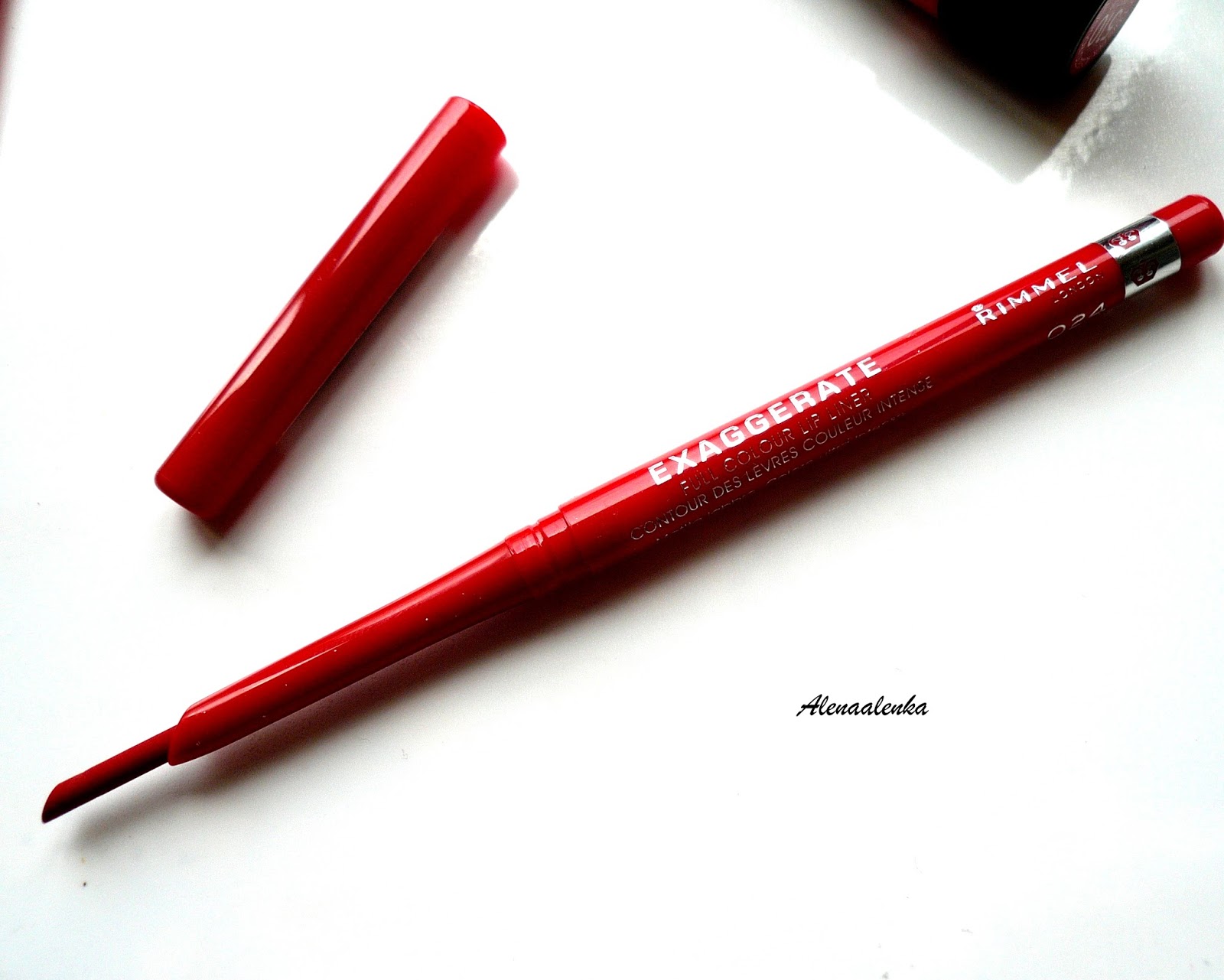 Rimmel Exaggerate Full Colour Lip Liner Definer #024 "Red Diva" \...