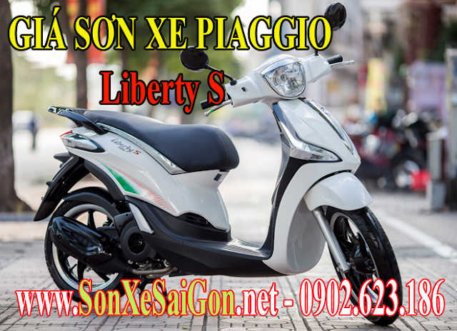 Giá sơn xe máy Piaggio Liberty S 125 - SƠN XE SÀI GÒN