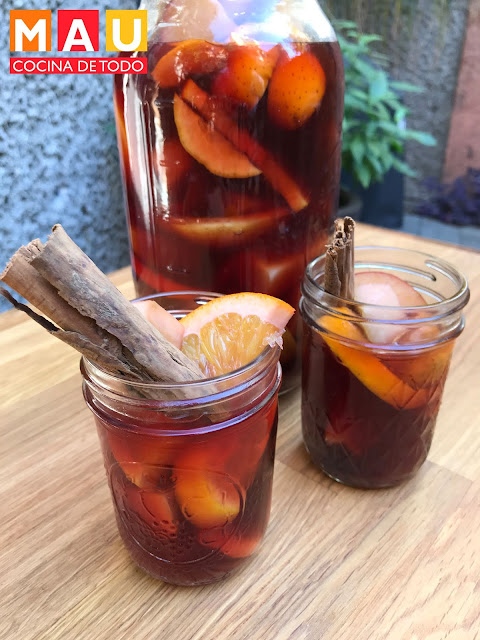 mau cocina de todo ponche de frutas navideño mexicano receta