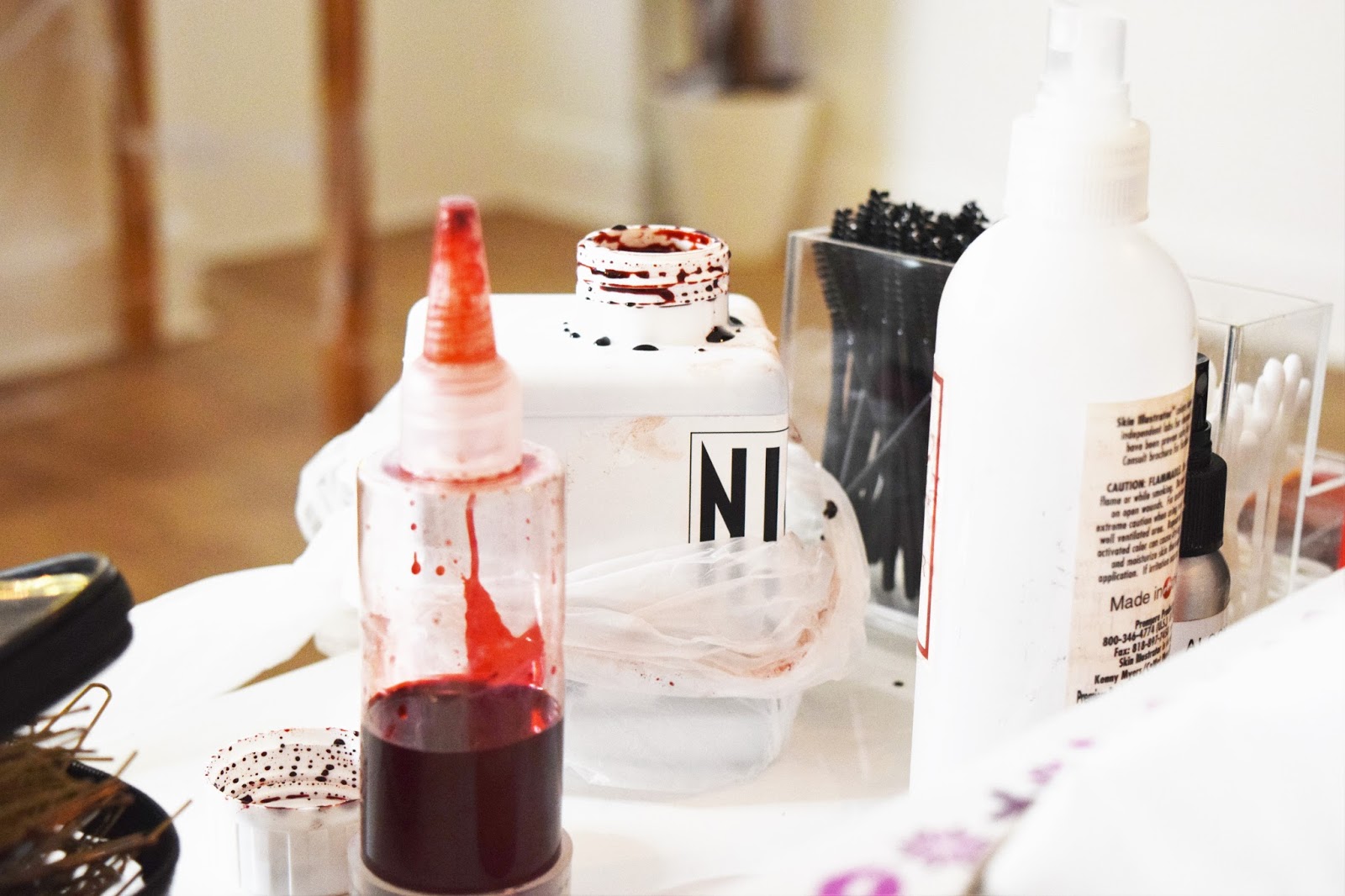 DIY HALLOWEEN SPECIAL EFFECTS MAKEUP TUTORIAL A Life With Frills