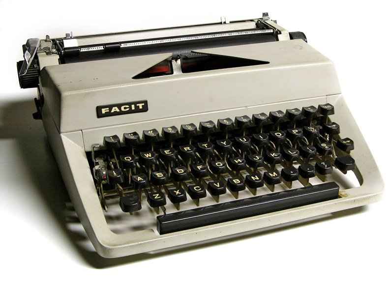 facit typewriter facit typewriter