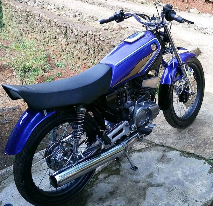 Modifikasi Rx King Warna Biru Polos, Metalik, Tosca, Muda, Langit, Laut