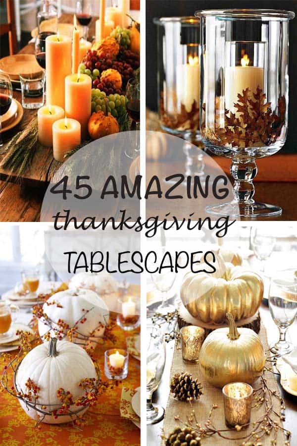 Thanksgiving Table Centerpiece Ideas | Tropical Design