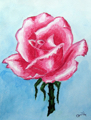 Painting of a Rose
