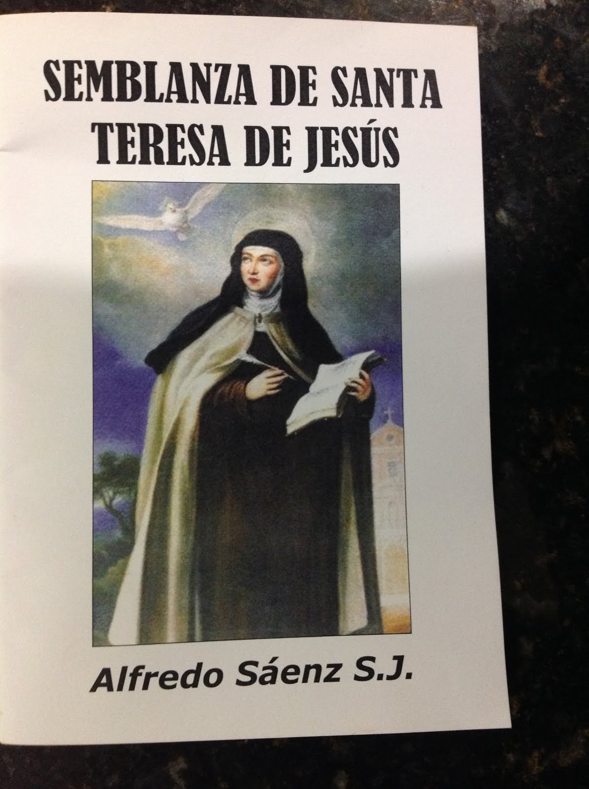 Cuaderno de 28 páginas sobre Santa Teresa de Jesús