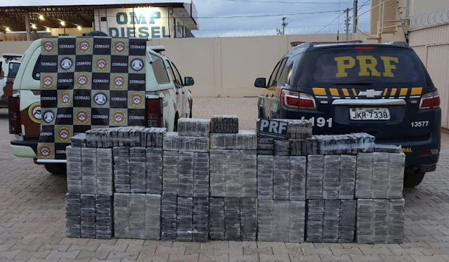 Homem morre e meia tonelada de cocaína é apreendida em Luís Eduardo Magalhães