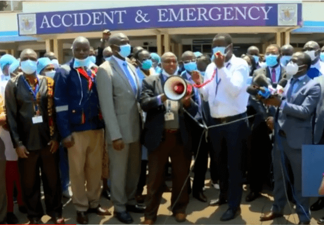 Kenyatta National Hospital medics