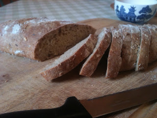 wholegrain seeded batard