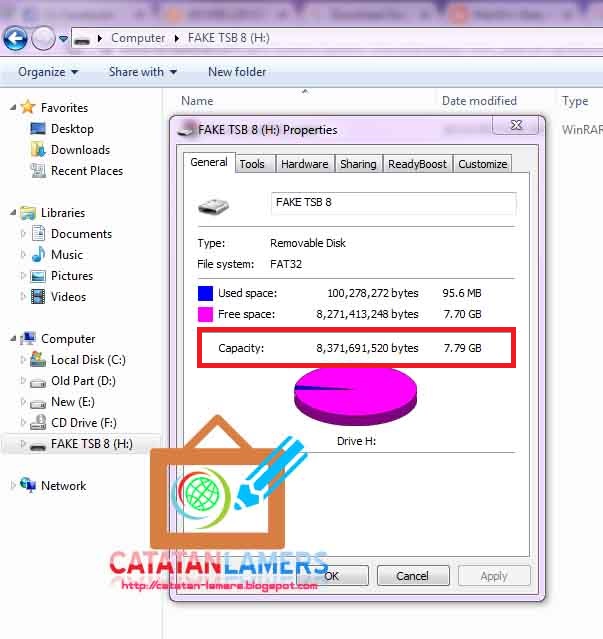 Cara Memperbaiki Flashdisk Palsu Materi Pelajaran 2