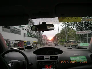 Riding in Taxis in Manila, Philippines