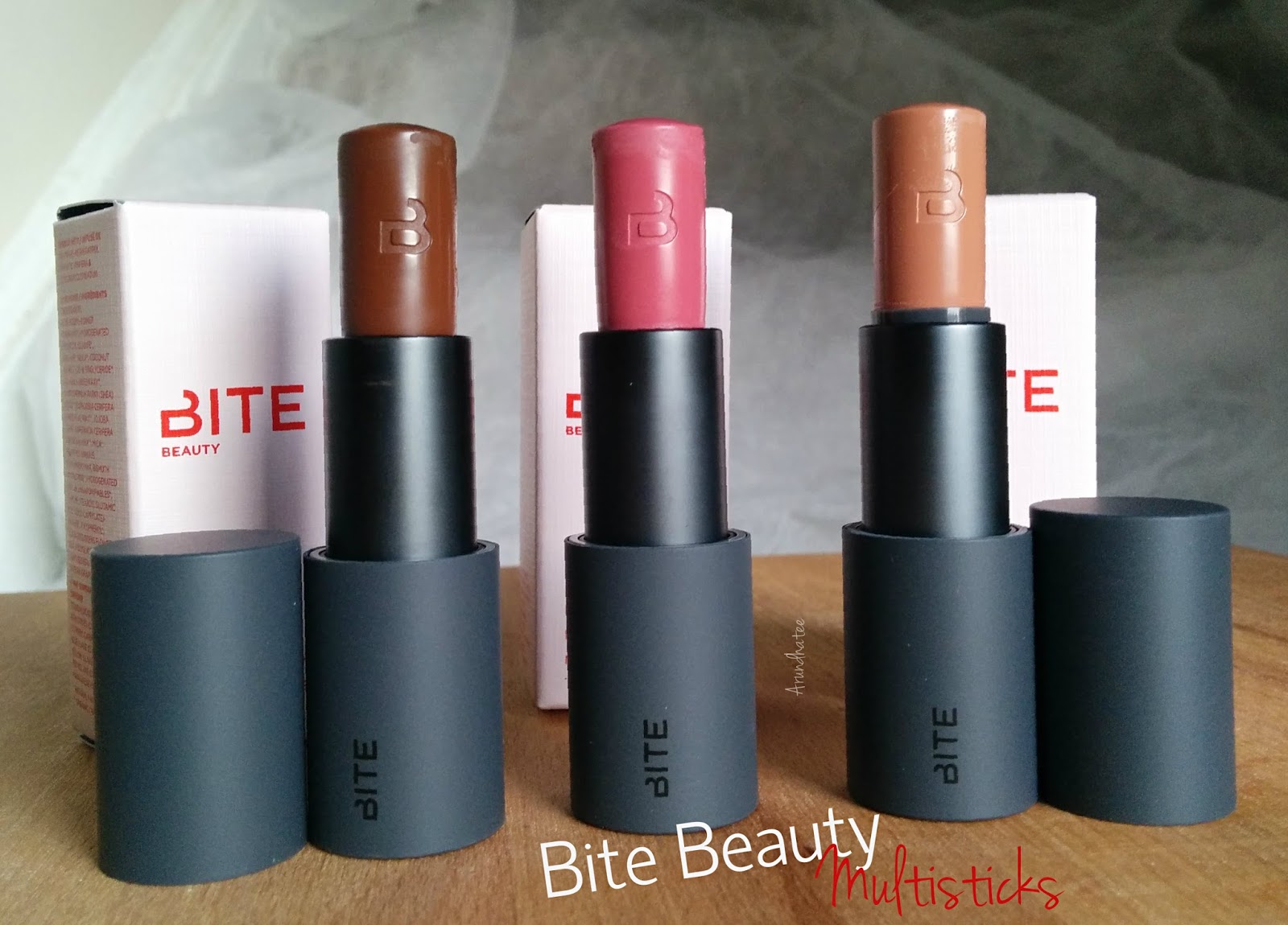 Discovering me Brand New Bite Beauty MULTISTICKs Blondie, Macaroon