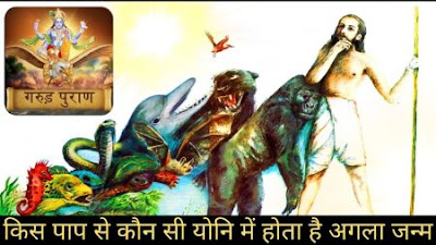 किस पाप से कौन सी योनि में होता है अगला जन्म - गरुड़ पुराण | kis paap se miltee hai kaun see yoni