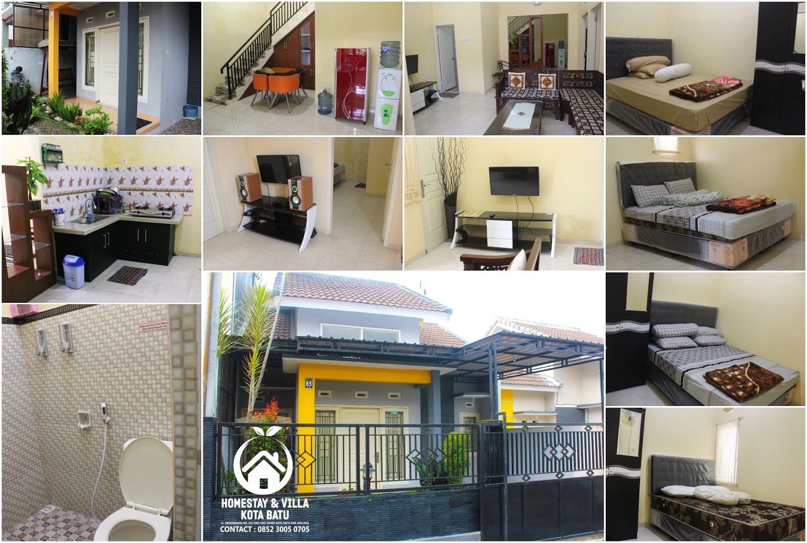 Villa Murah Dekat Alun - Alun Kota Batu Malang - Homestay Kota Batu