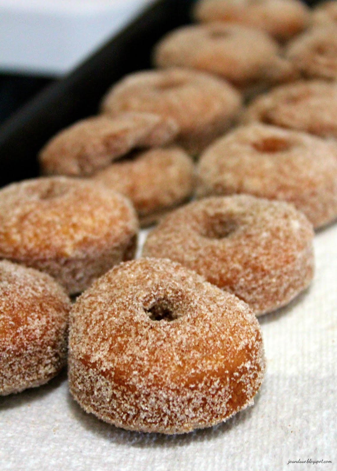 Mini Cinnamon Sugar Cake Donuts evelyta appe