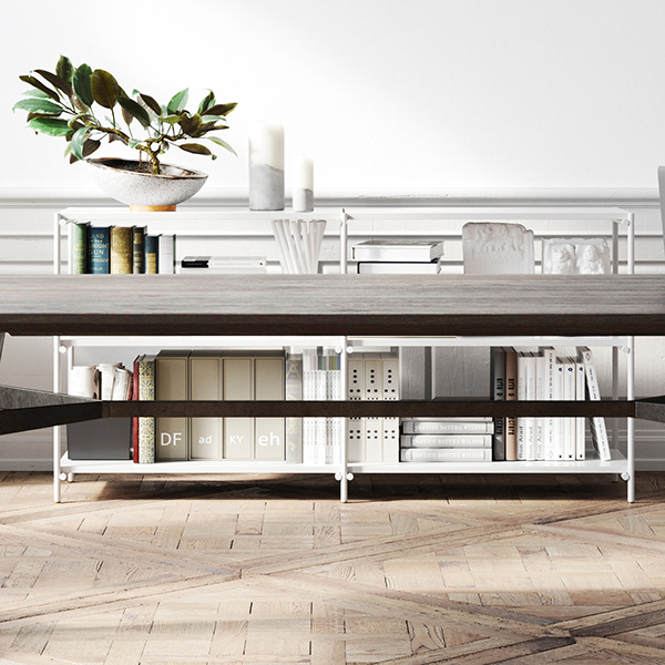 Décor Inspiration: Beautiful Renderings of a Classical Apartment