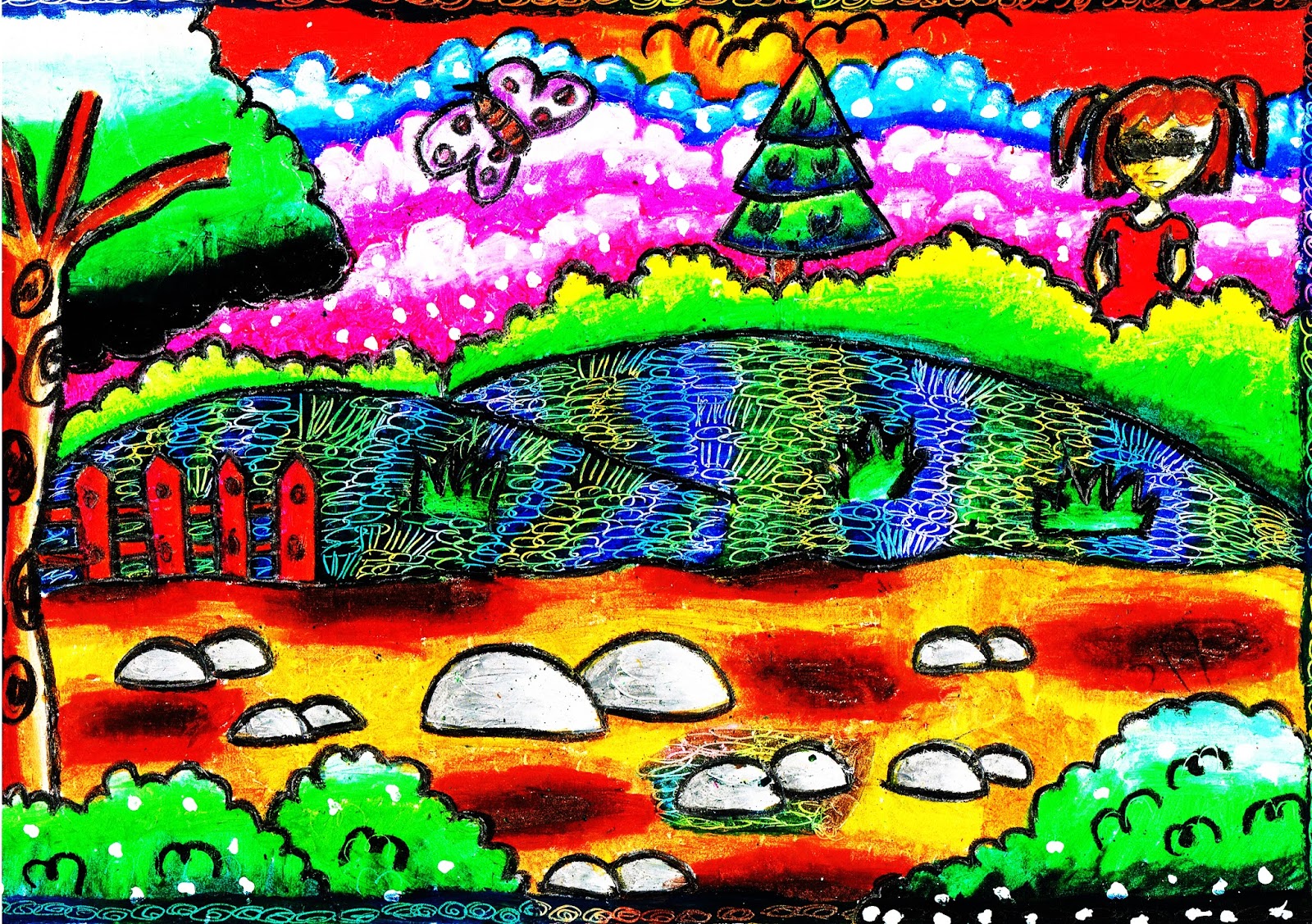 12 Hasil Gambar Mewarnai Anak Sd, Paling Baru