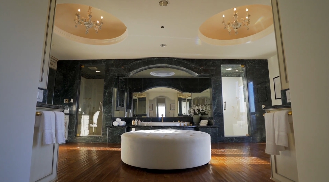 59 Interior Design Photos vs. Tour 3431 Caribeth Dr, Encino, CA Luxury Mansion