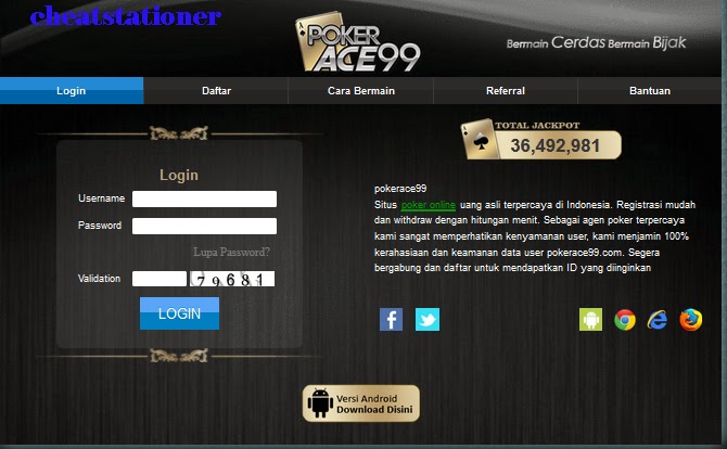 Prediksi/Simulasi Kartu Lawan pada PokerAce99