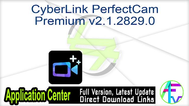 CyberLink PerfectCam Premium v2.1.2829.0