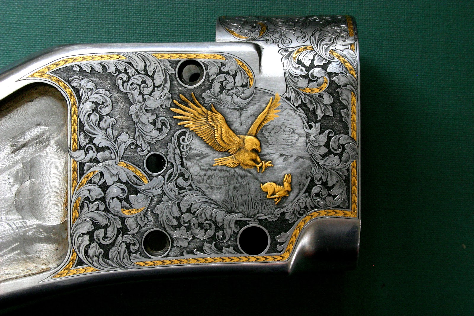 Jim Blair Engraving Gun Engraving, The Art and Craftsmanship of gold