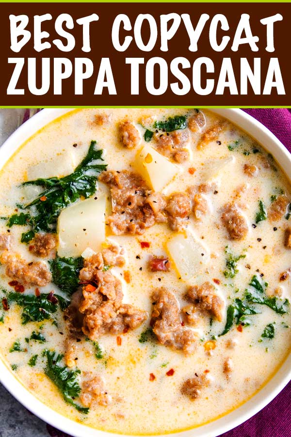 BEST COPYCAT ZUPPA TOSCANA - CookToria