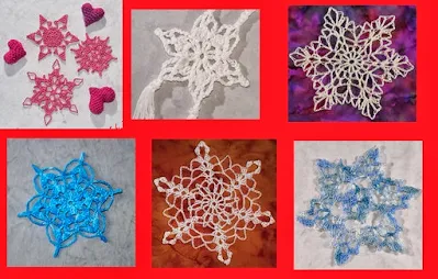 free snowflake crochet patters-free crochet patterns for snowflakes