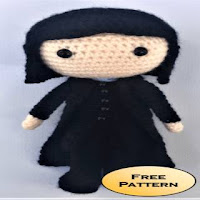 PATRON GRATIS SEVERUS SNAPE | HARRY POTTER AMIGURUMI 30201