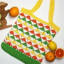 Bolso Citrus a Crochet Bolso Citrus a Crochet