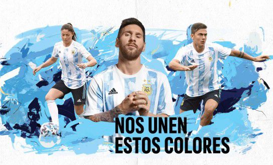 アルゼンチン代表 2021 ユニフォーム-ホーム