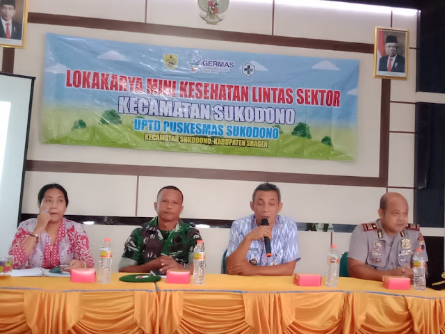 Pertemuan Lintas Sektoral Bidang Kesehatan Kecamatan Sukodono Pertemuan Lintas Sektoral Bidang Kesehatan Kecamatan Sukodono