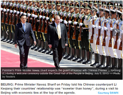 Nawaz Sharif visit China