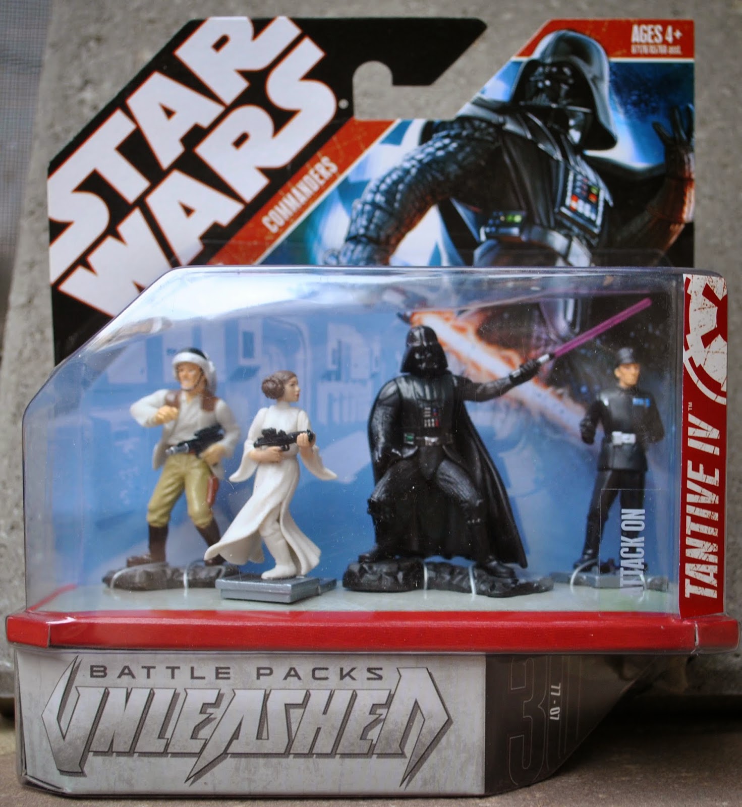 Hasbro Star Wars Unleashed Battle Pack Imperial Shock Trooper Walmart Exclusive - DE