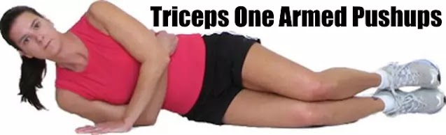 Triceps One Armed Pushups