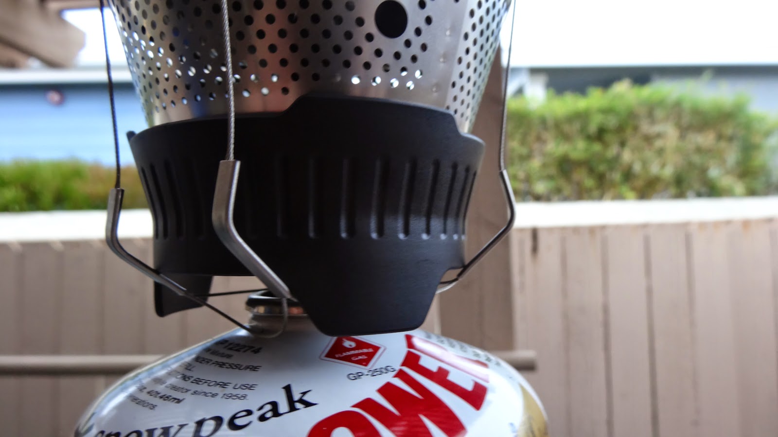 Adventures In Stoving MSR Windburner Hanging Kit I