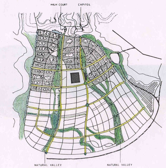 Chandigarh City Planning by Le Corbusier